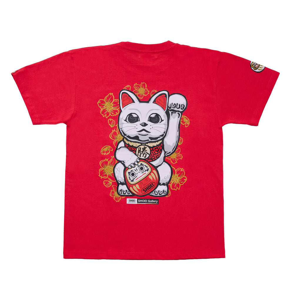 SHOEI MARQUEZ Daruma Maneki-neko T-shirt