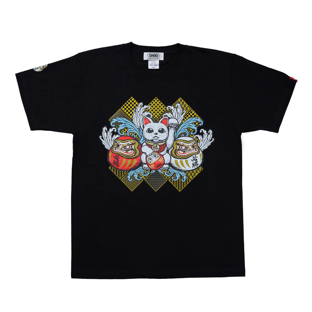SHOEI MARQUEZ Daruma Maneki-neko T-shirt