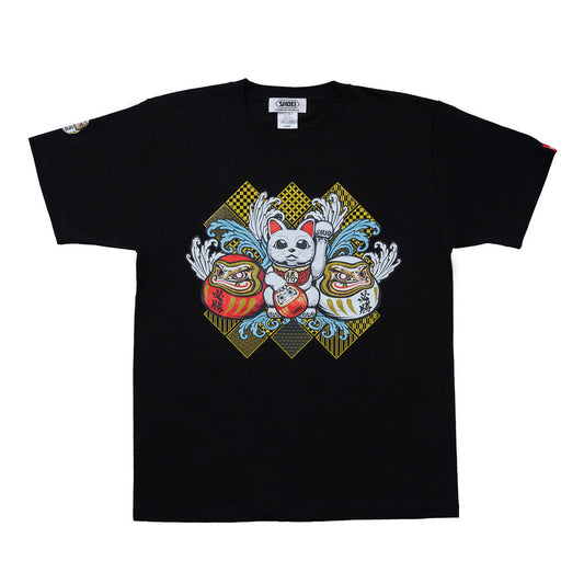 SHOEI MARQUEZ Daruma Maneki-neko T-shirt