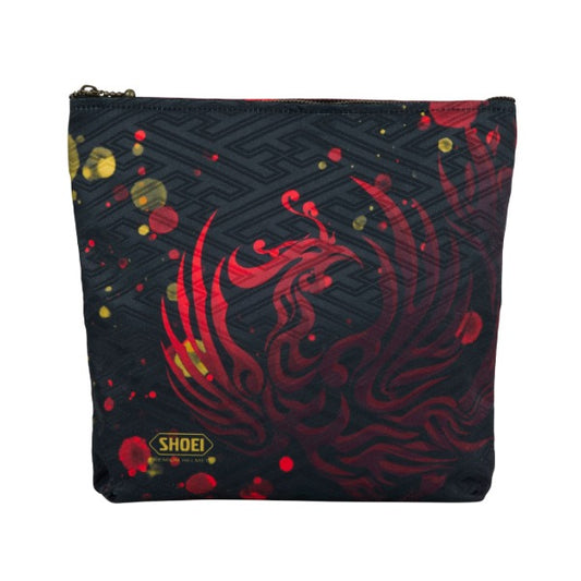 SHOEI  Kyoto Dyeing Workshop Sugishita Pouch RED