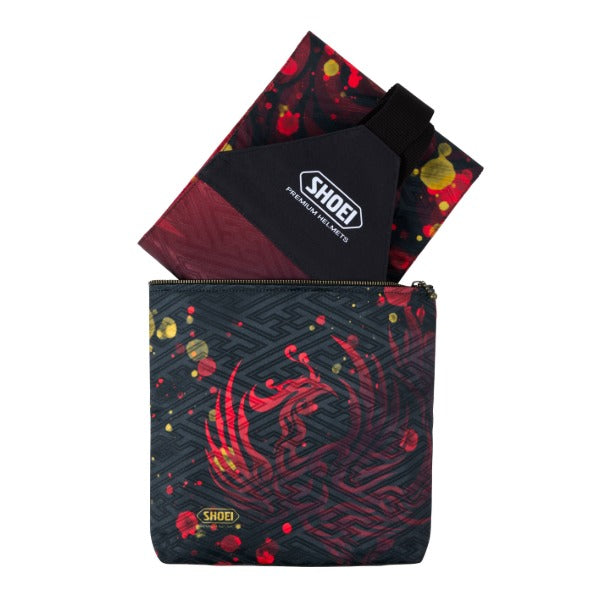 SHOEI  Kyoto Dyeing Workshop Sugishita Pouch RED
