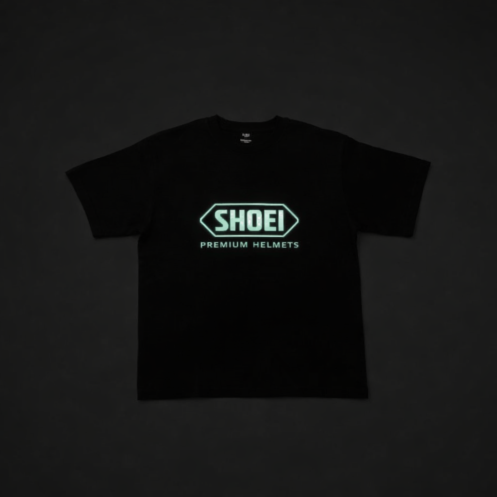 SHOEI T-SHIRT GLOW IN THE DARK