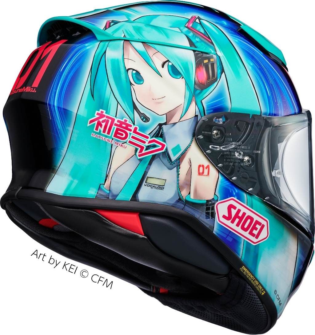 SHOEI Z-8 初音ミク限定 HATSUNE MIKU size L Z-8 HATSUNE MIKU – Raijin Store